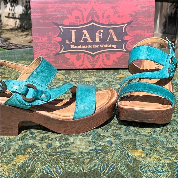 JAFA 652 Aqua Sandals NIB - Picture 6 of 9